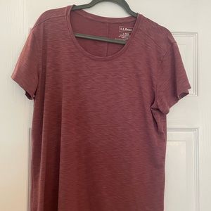 Ll bean tee womens large